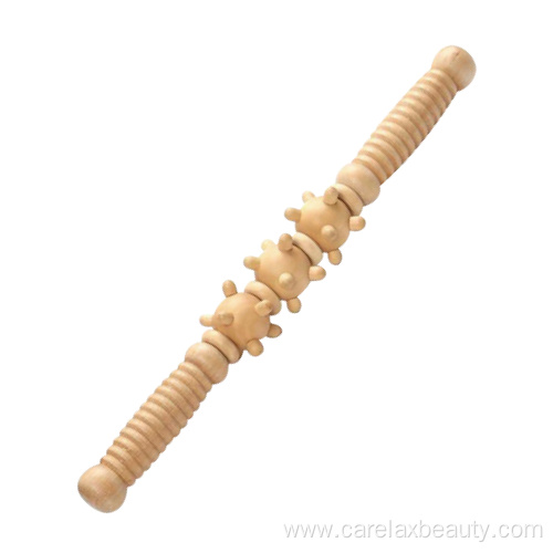 New style Naturall wooden massager stick